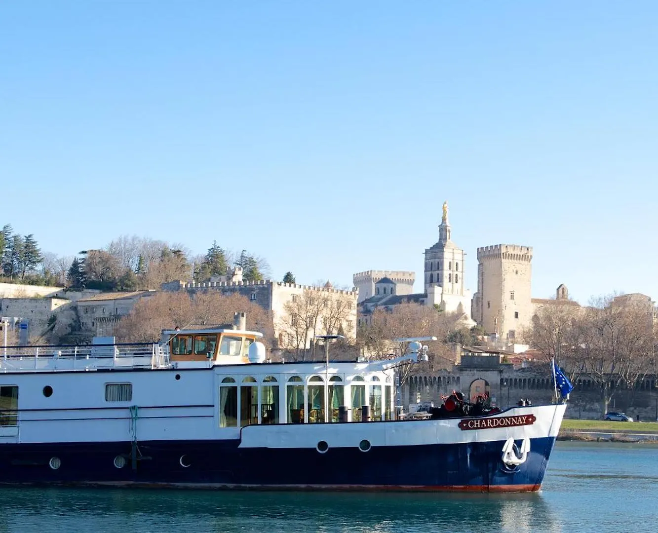 Bateau Hotel A Quai Le Chardonnay Avignon France